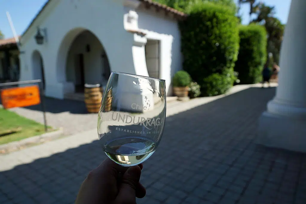 Undurraga na rota dos vinhos em Santiago